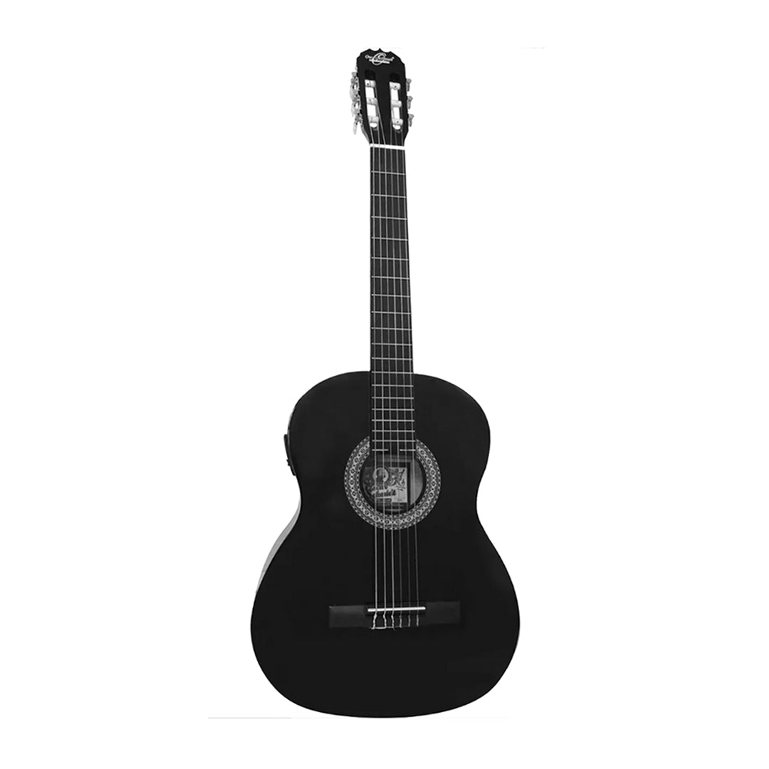 Oscar Schmidt USM-OC10E Classical Guitar ( BLACK )